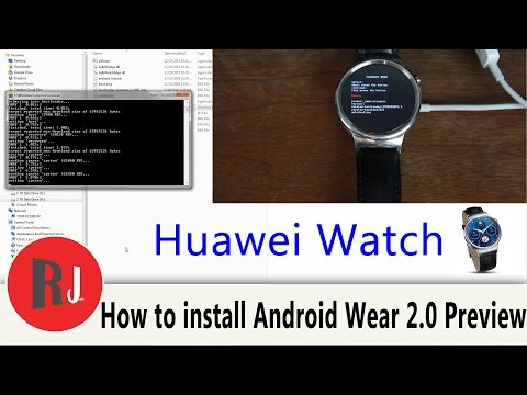 how to update huawei watch
