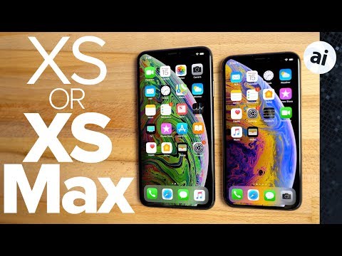 iphone xs vs xs max